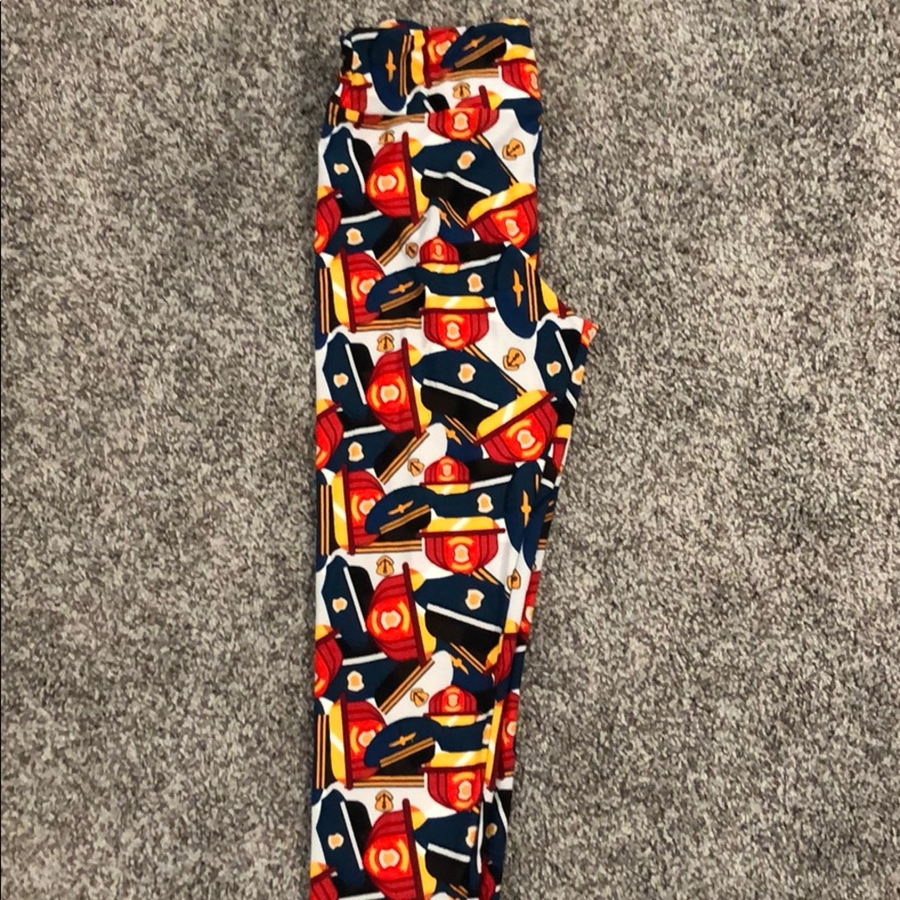 1st Responder Lularoe Leggings. OS. FD/PD.